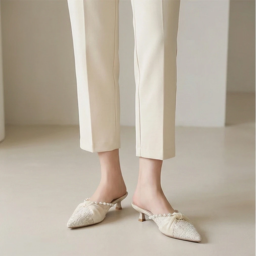 The Aurelia Studded Heel