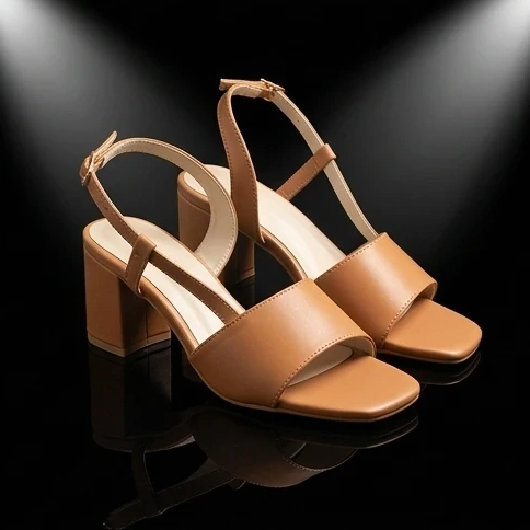 Casual Brown Heel