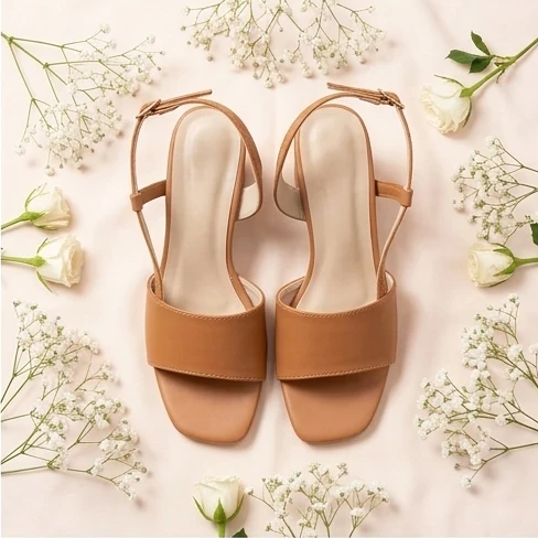 Casual Brown Heel