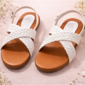 White Strap Flat