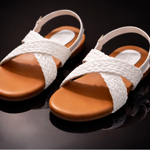 White Strap Flat