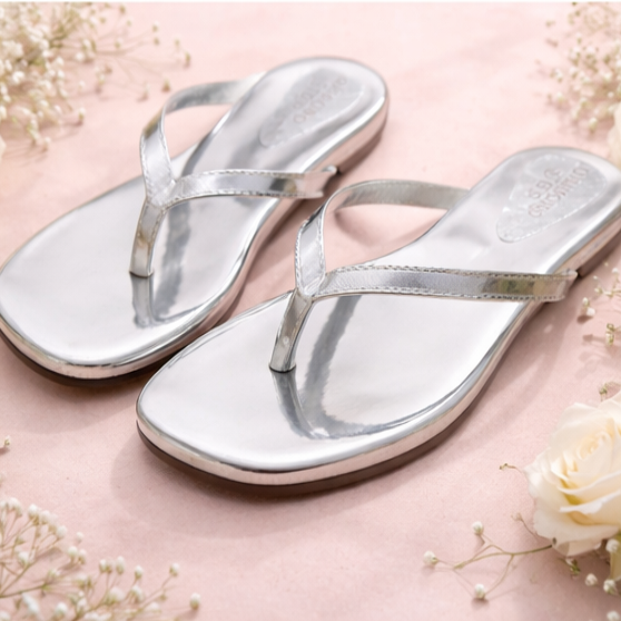 Silver Luxe Flat