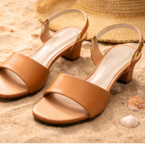 Casual Brown Heel