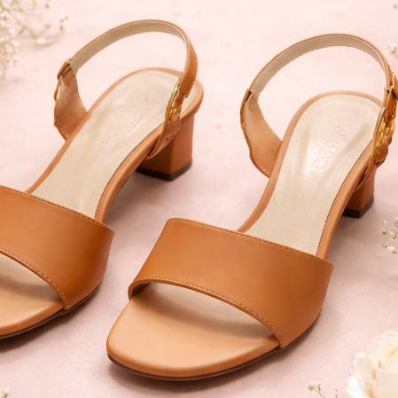 Casual Brown Heel